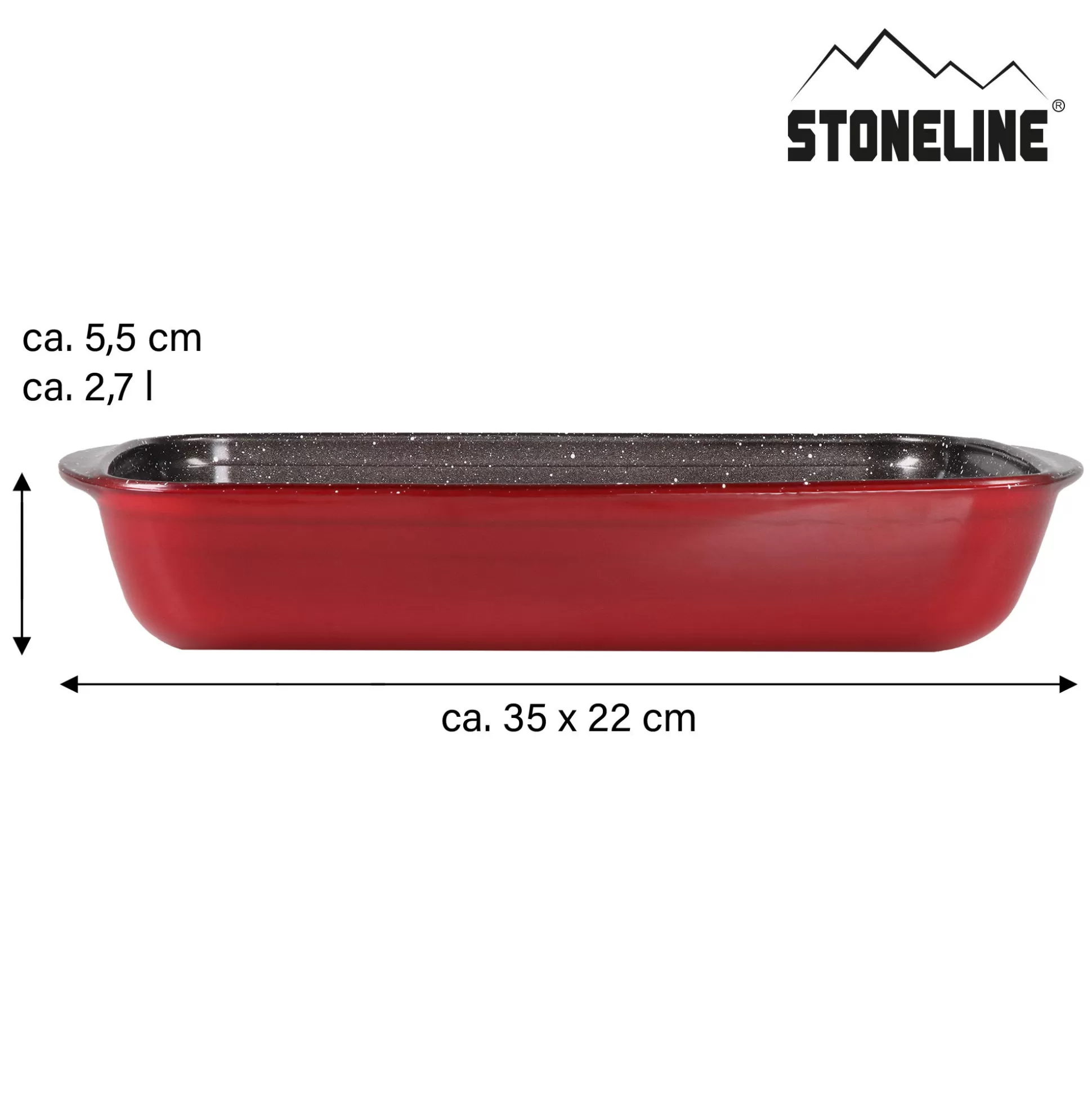 Baking And Casserole Dishes | STONELINE Baking Dish Rectangular 35x22 cm