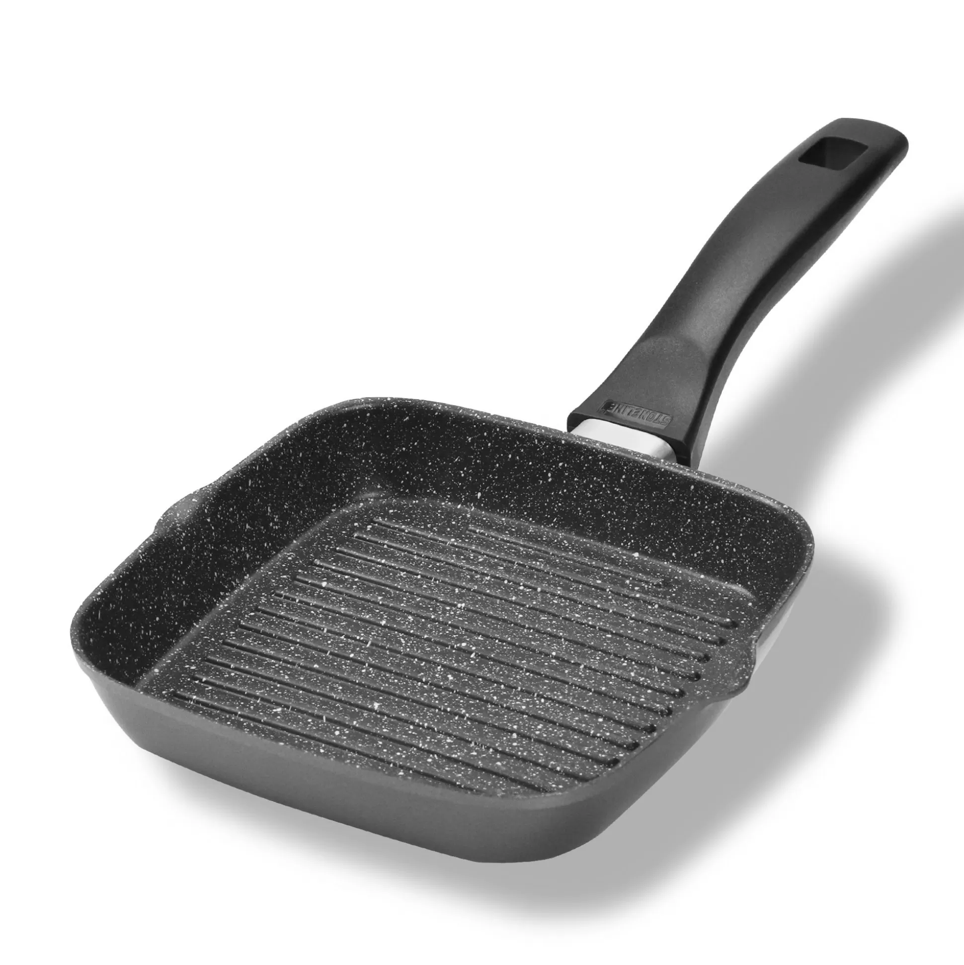 Griddle Pans And Grill Baskets | STONELINE BBQ Griddle Pan 16 cm | without Lid - Black