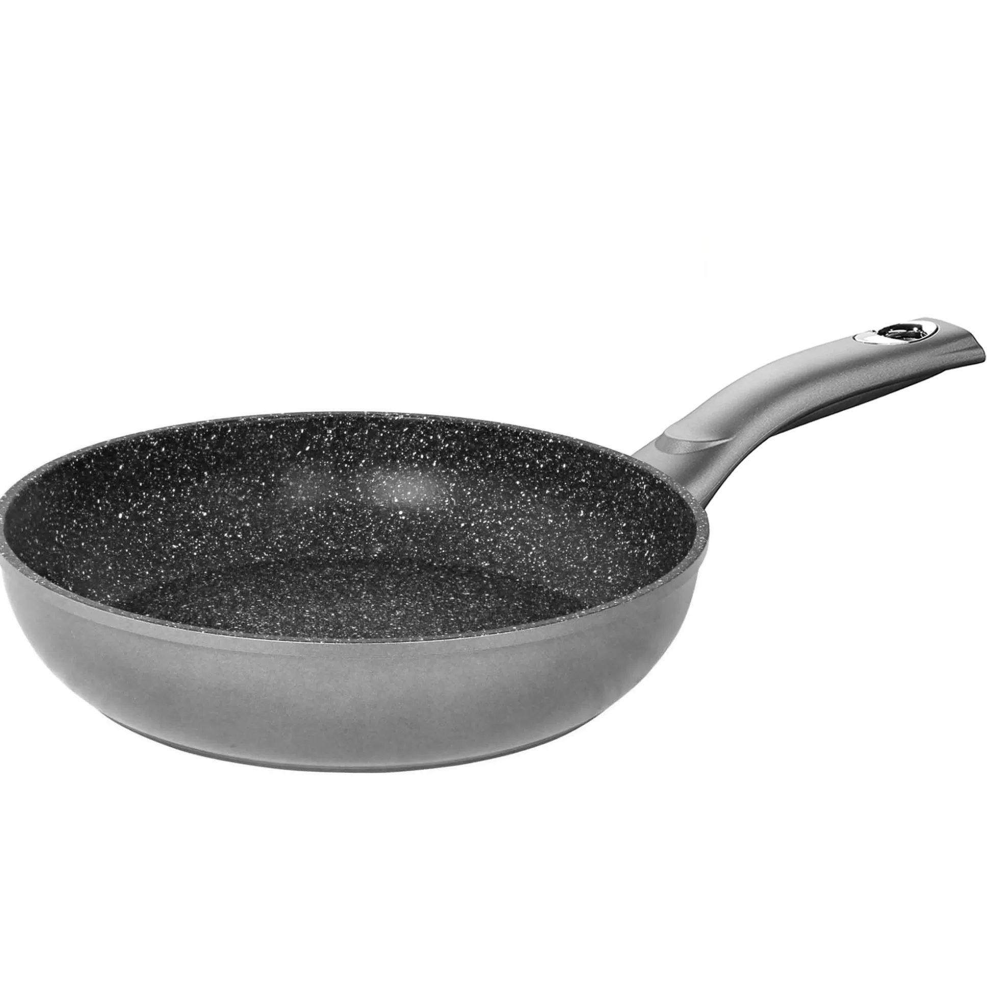 Braising Pans | STONELINE Deep Frying Pan 24 cm | without Lid - Grey