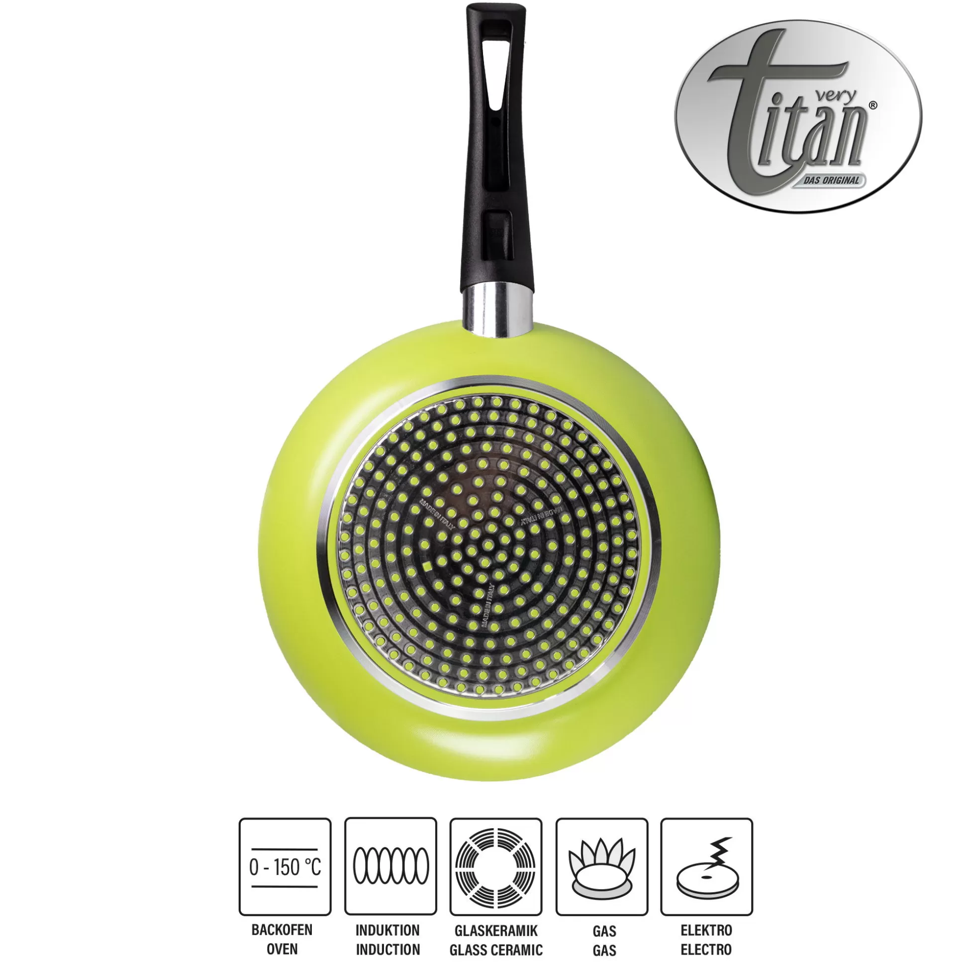 Frying Pans | STONELINE Frying Pan 24 cm Green | without Lid