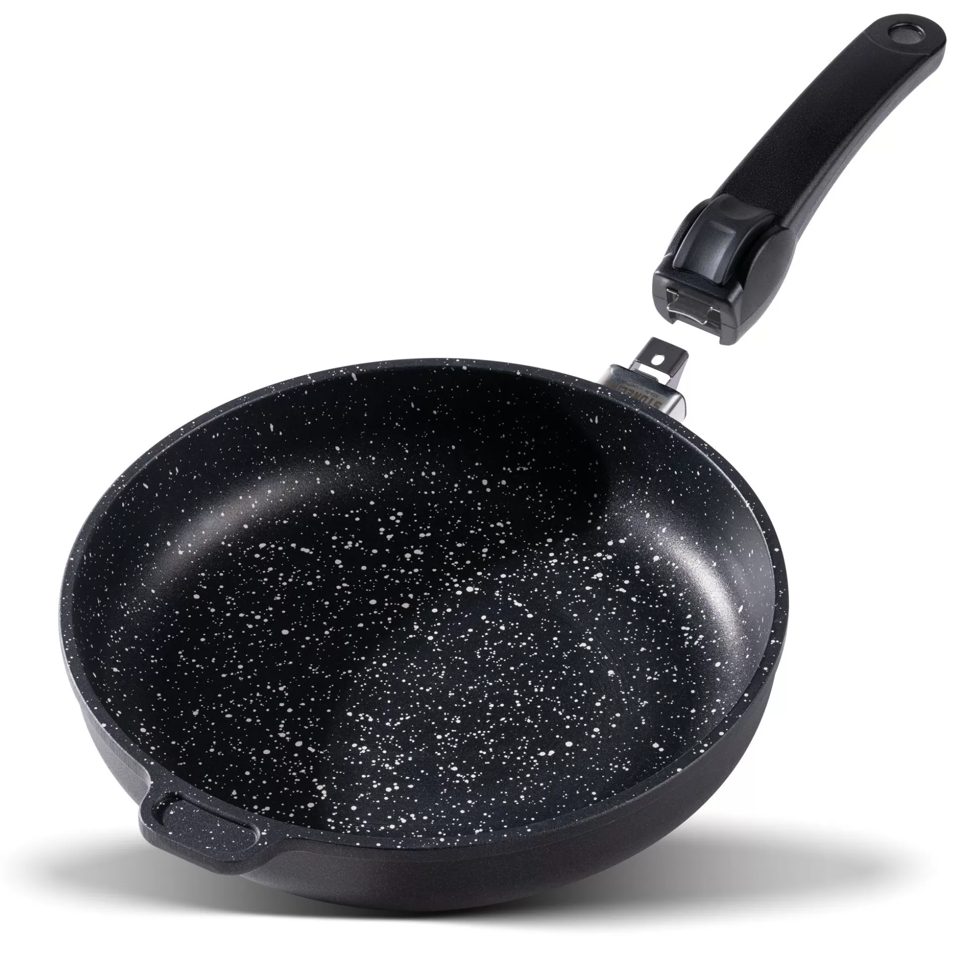 Frying Pans | STONELINE Frying Pan 24 cm Removable Handle | without Lid - Black