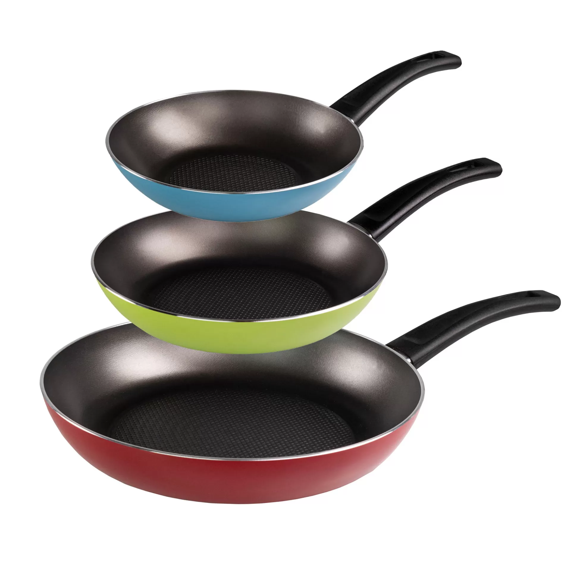 Pan Sets | STONELINE Frying Pan Set of 3 20/24/28 | without Lid