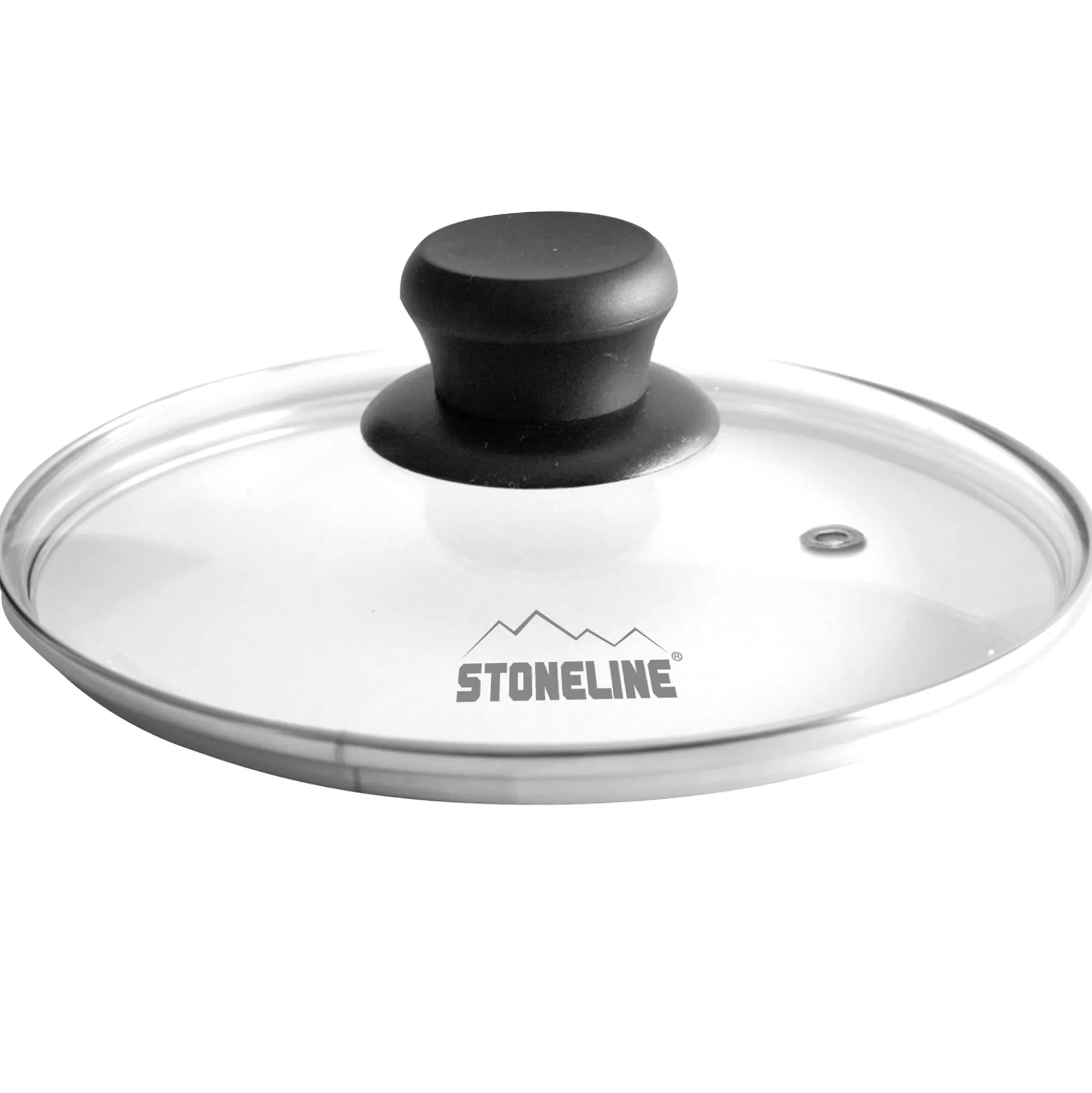 Glass Lids | STONELINE Glass Lid 20 cm | Black