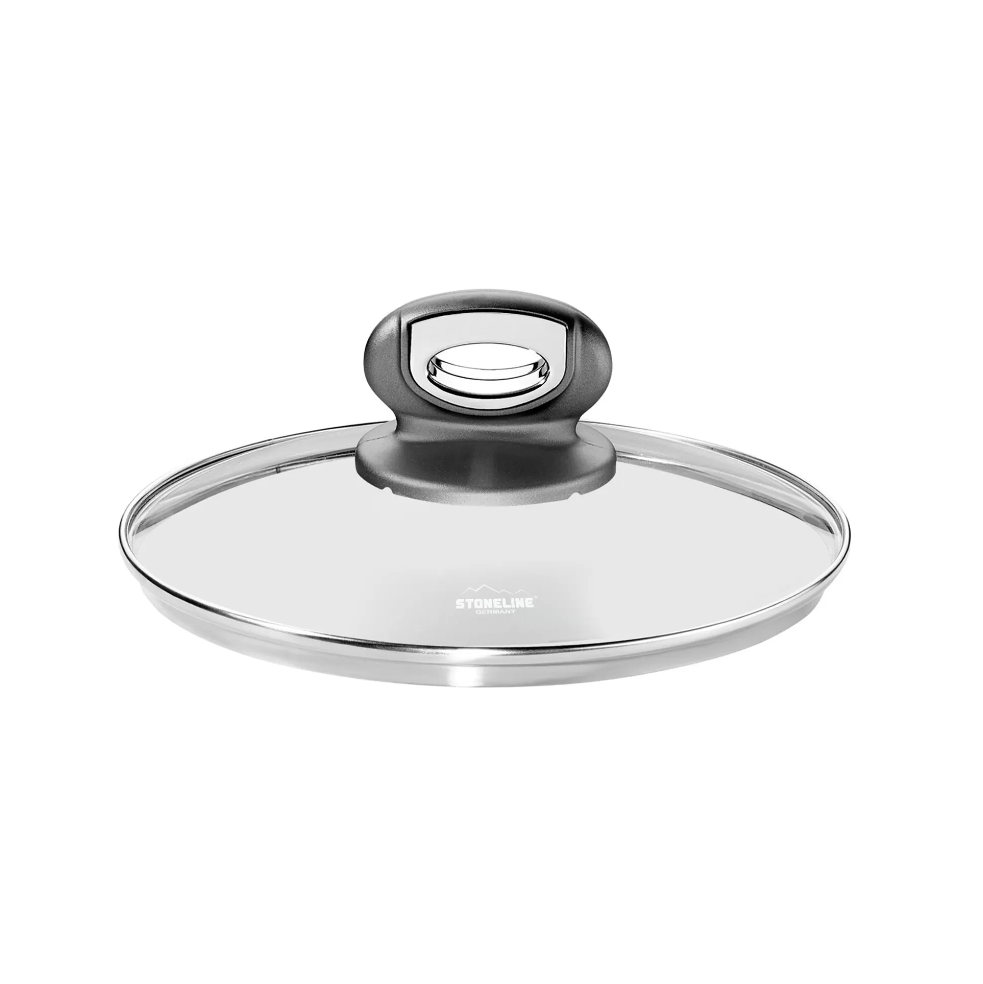 Glass Lids | STONELINE Glass lid 18 cm | Grey