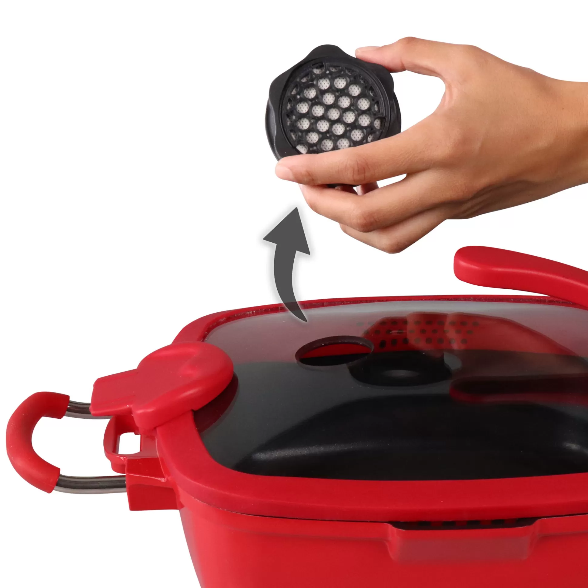 Glass Lids | STONELINE Replacement Refill Set of 32, Smallest Extractor Hood in the World