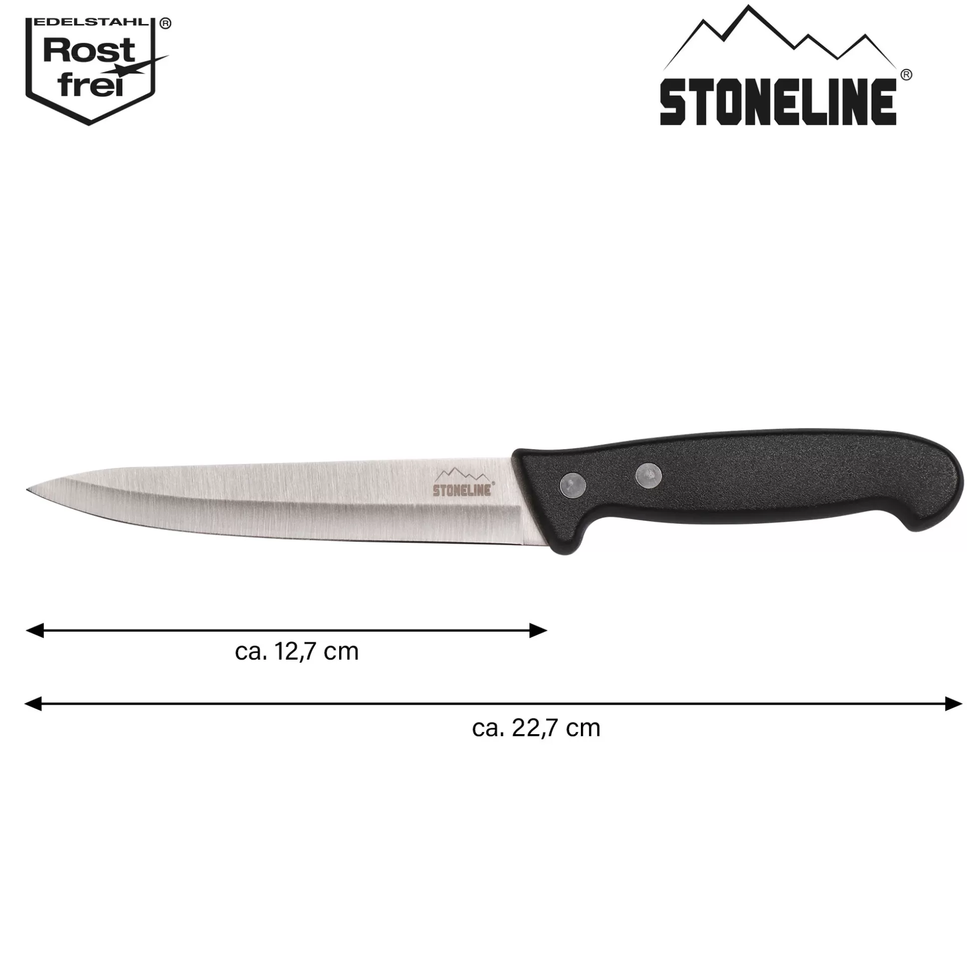 Stainless Steel Knives | STONELINE Stainless Steel Knife All-Purpose Knife 22.5 cm