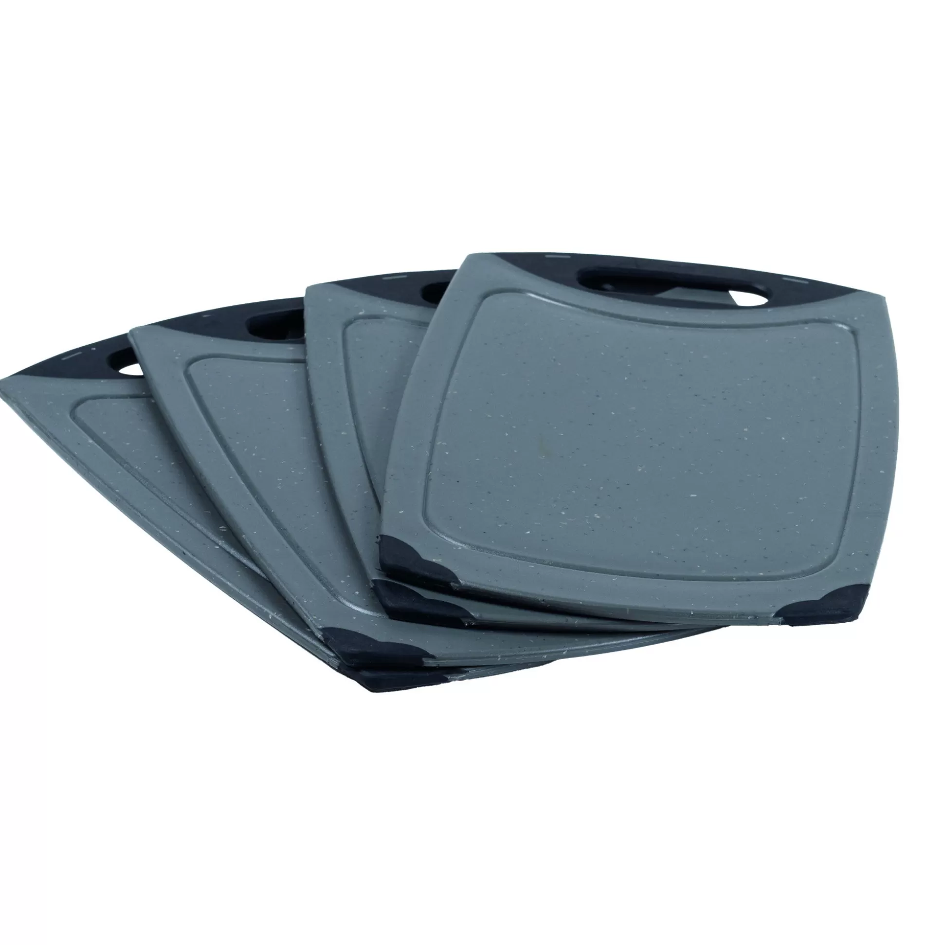Cutting Boards | STONELINE ® 4 pc Cutting Board Set 26.5x16.5 cm, Non-Slip Chopping Board with Juice Groove
